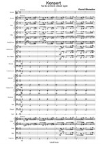 Концерт в 3-х частях для музыкальных инструментов Азербайджана тара и симфонического оркестра (часть I)